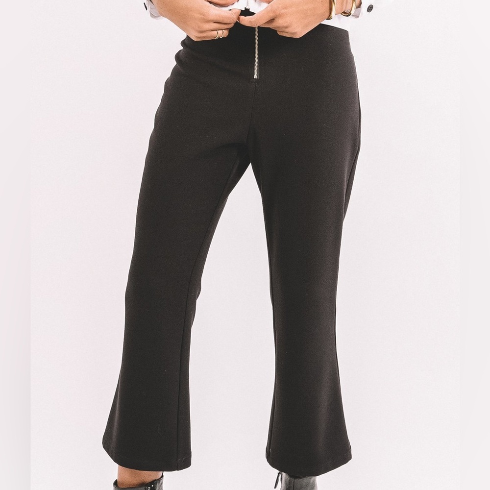 IGWT In God We Trust toby pants black zip front pants size XS